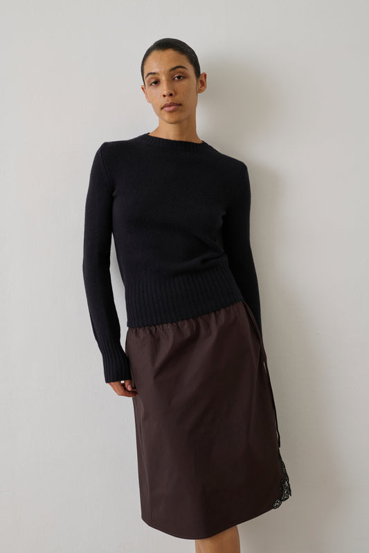 Pull Gipsy - Noir - Laine mérinos - Femme