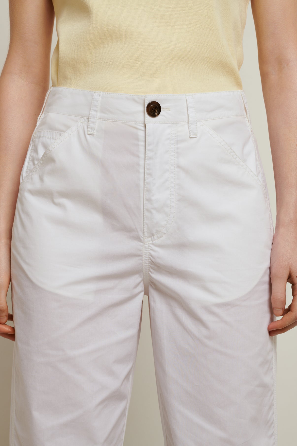 NAPOLEON WHITE TROUSERS vue 4