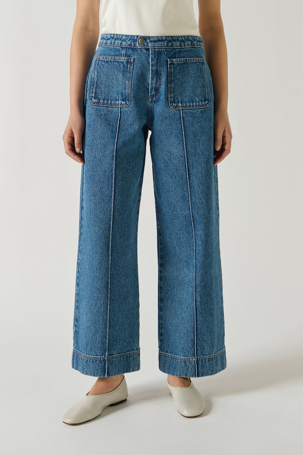 Jean Harry - Denim Bleu Delave - Femme vue 3