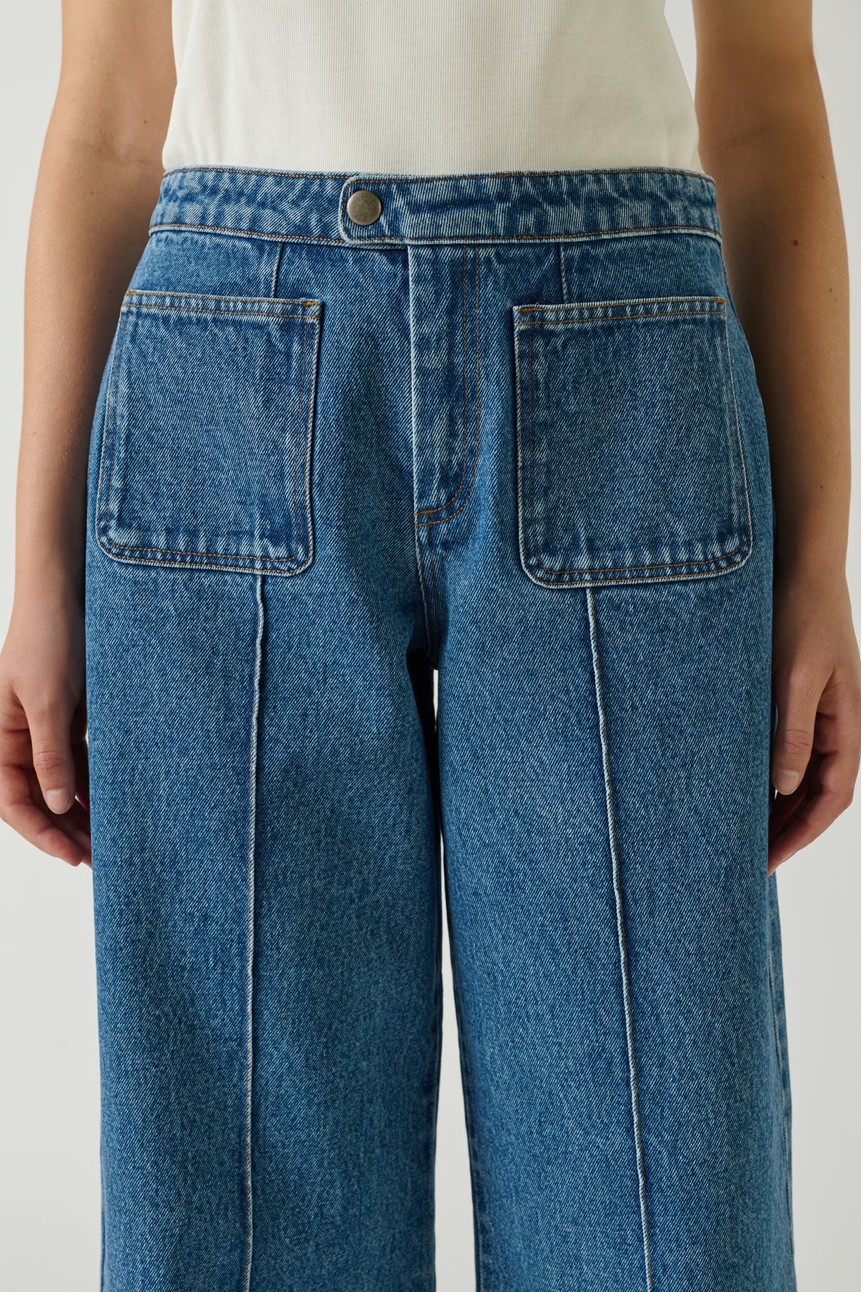 Jean Harry - Denim Bleu Delave - Femme vue 5