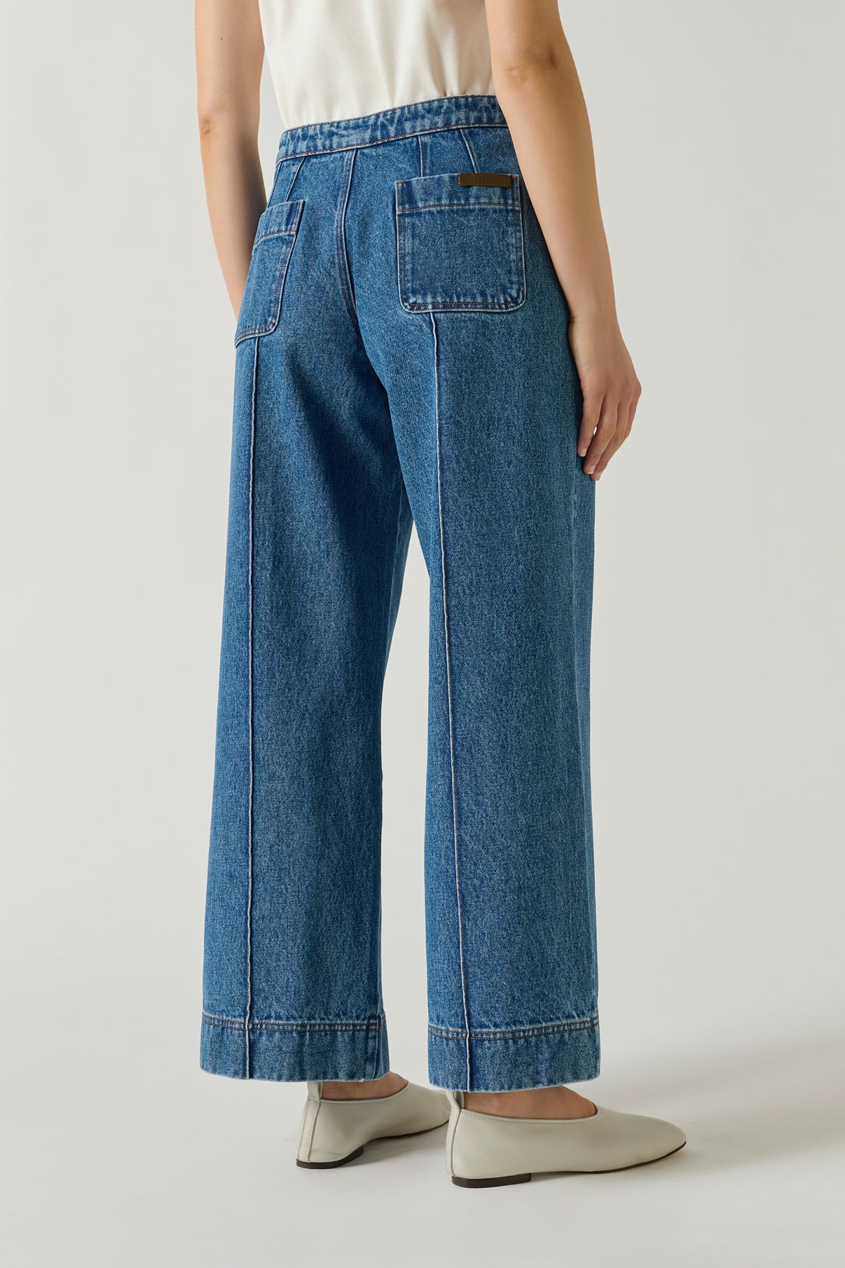 Jean Harry - Denim Bleu Delave - Femme vue 4