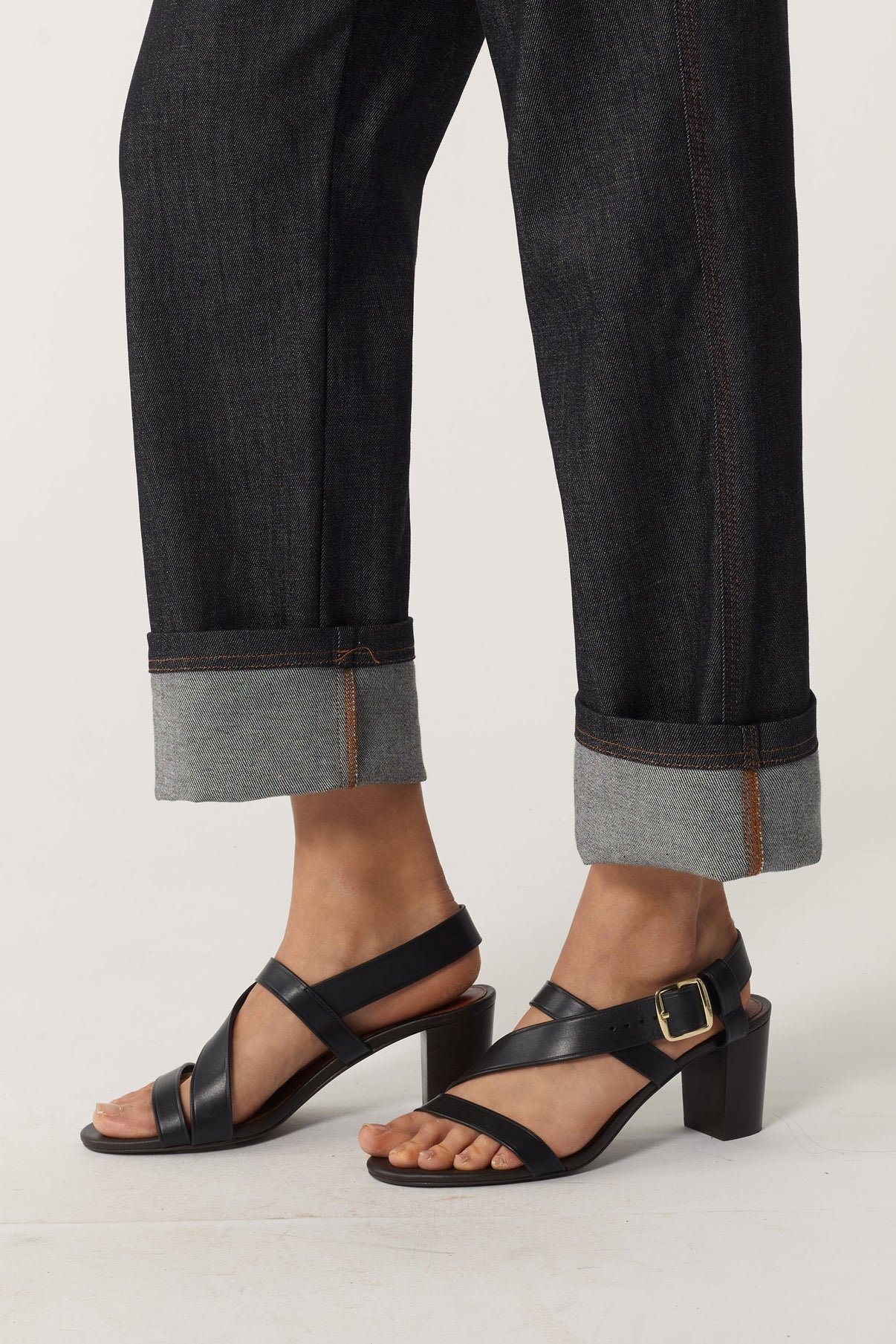 PAOLA BLACK SANDALS vue 5