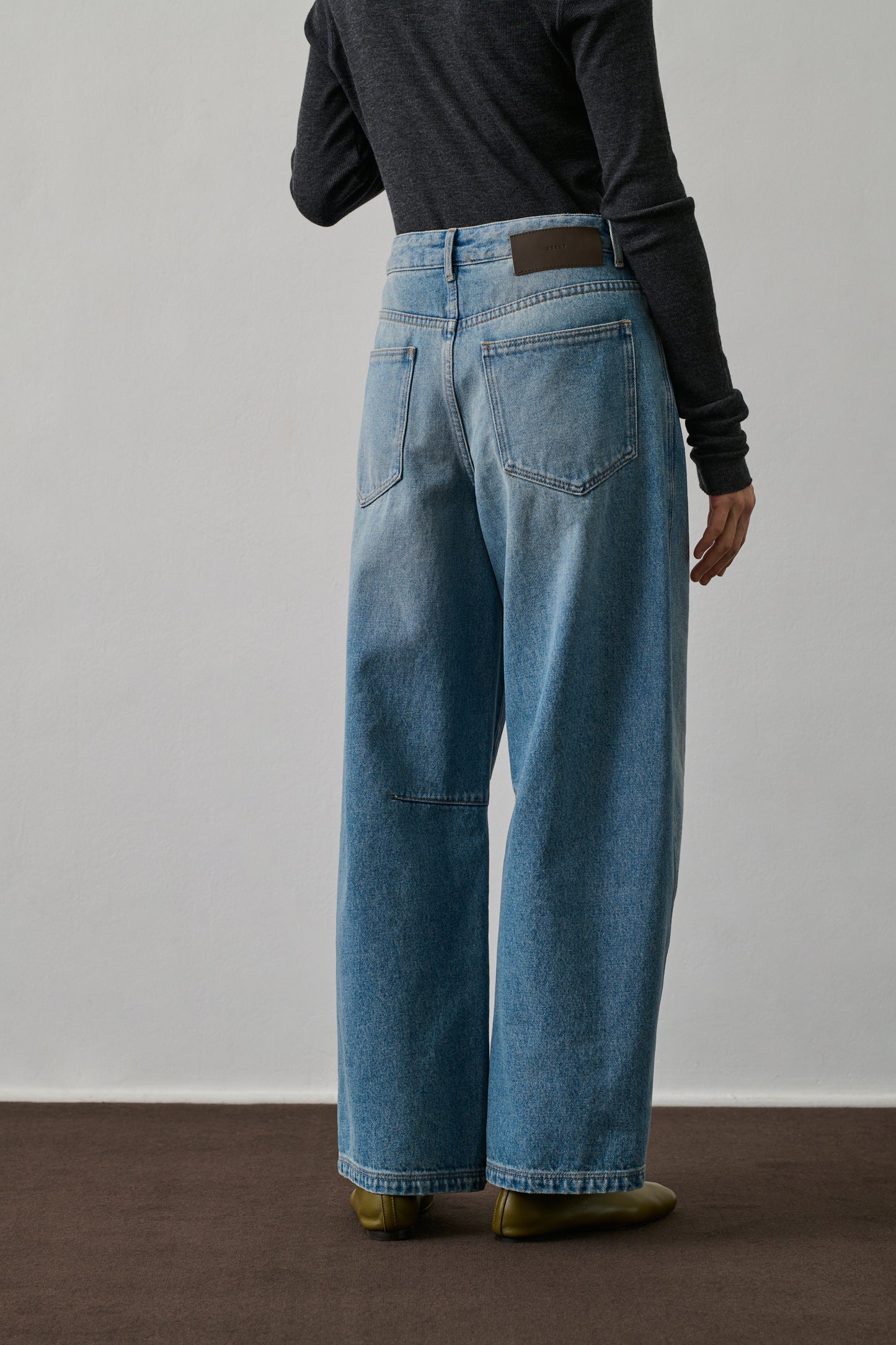 Jean Eliott - Denim Bleu Délavé - Coton - Femme